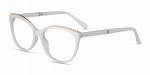 White Frame Glasses