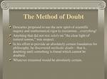Who Developed Methodic Doubt?