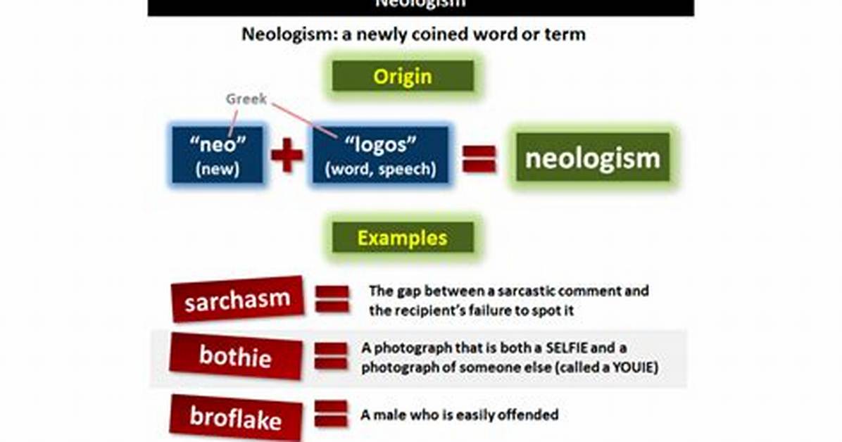 Who Do Neologisms Develop?