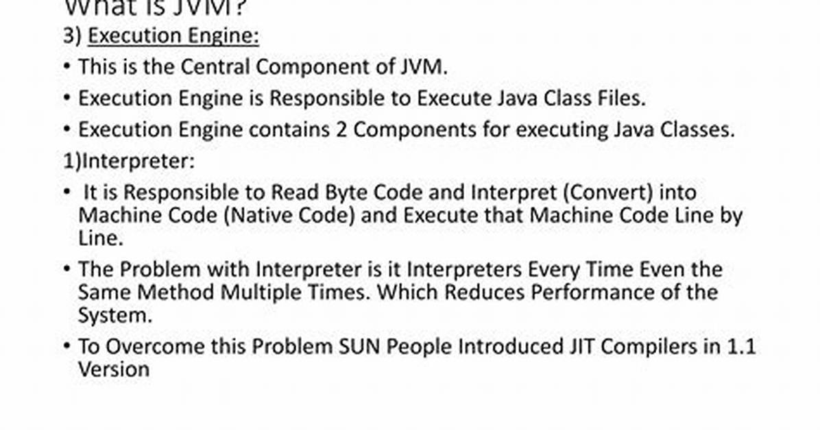 Who Is Responsible for Executing a Java Program?