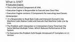 Who Is Responsible for Executing a Java Program?