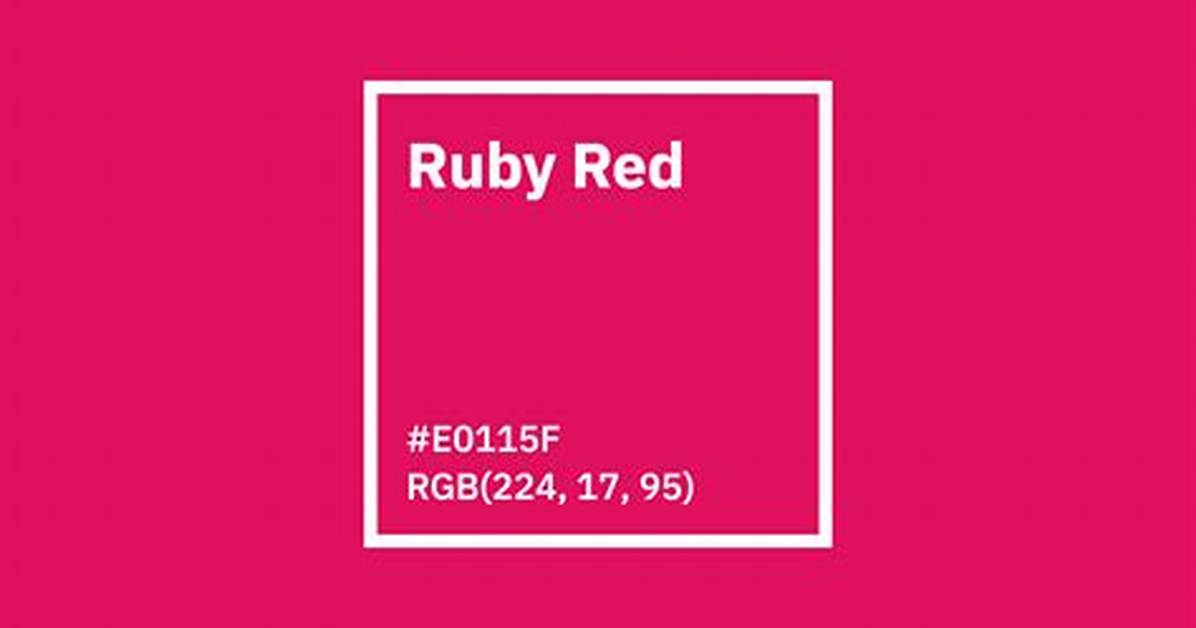 Who Is Ruby Red?
