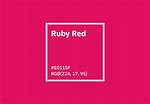 Who Is Ruby Red?
