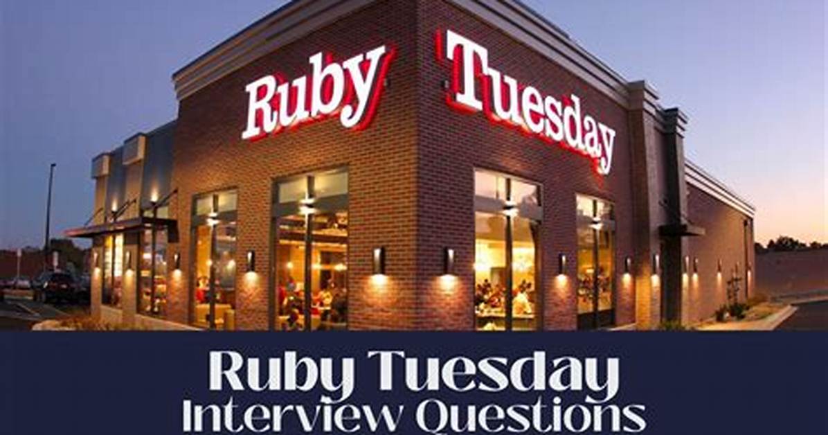 Who Is Ruby Tuesday?