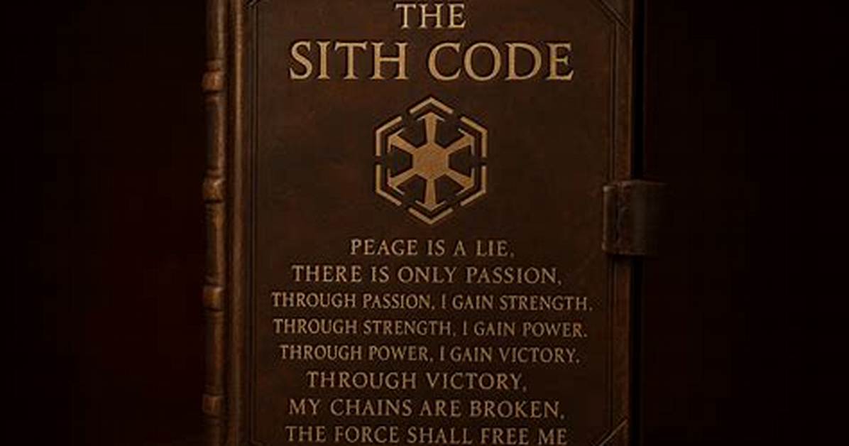 Who Made the Sith Code