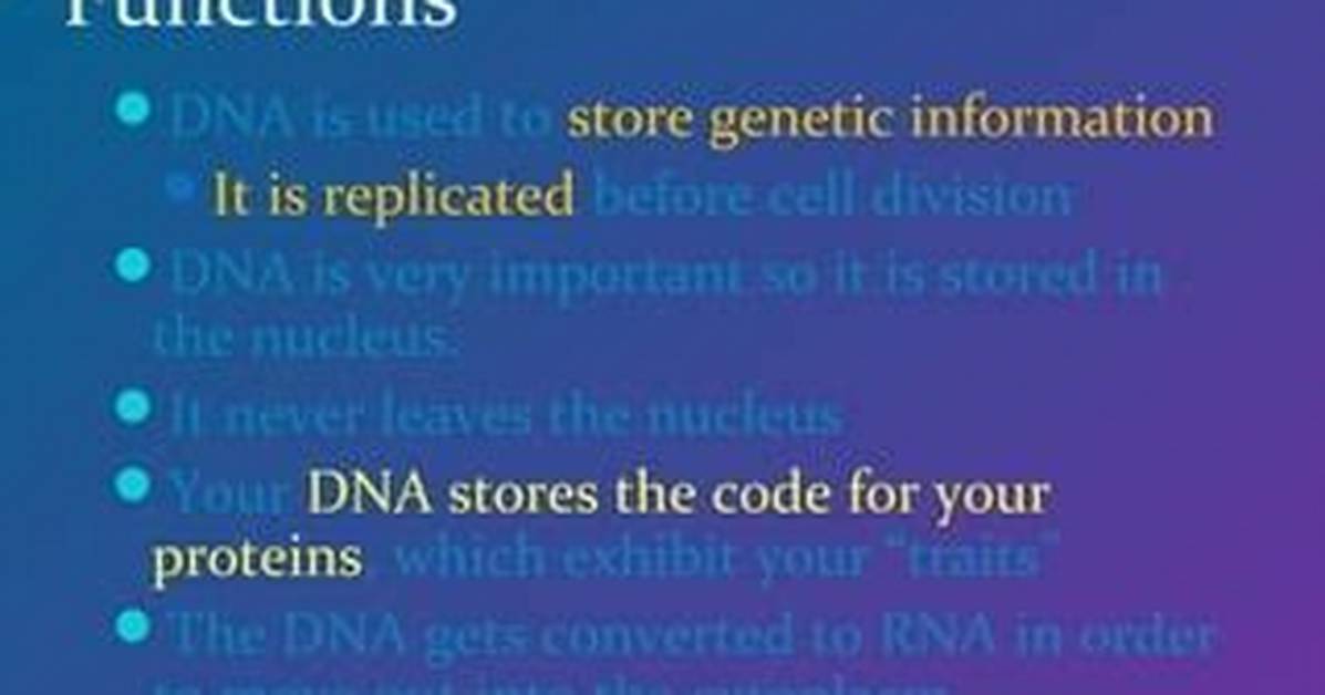 Whose Dna Gets Stored?