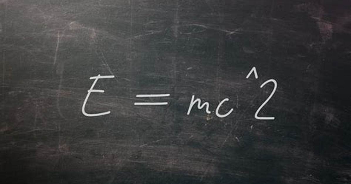 Whose Equation Is E=Mc2?