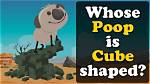 Whose Poop Is Cube Shaped?