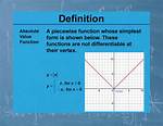 Why Absolute-Value Function Is Not a Continuous Function