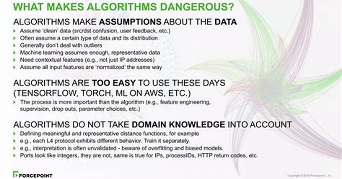 Why Algorithms Are Bad?