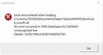 Why Am I Getting This Error: "Data Definition Has No Type or Storage Class"?