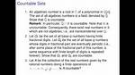 Why Are Algebraic Numbers Countable?