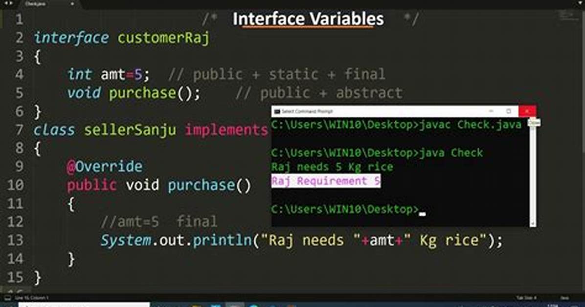 Why Are Interface Variables Static and Final by Default?