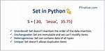 Why Are Sets Unordered in Python?