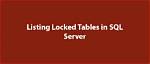 Why Are Tables Locked in Sql Server