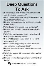 Why Ask Deep Questions?