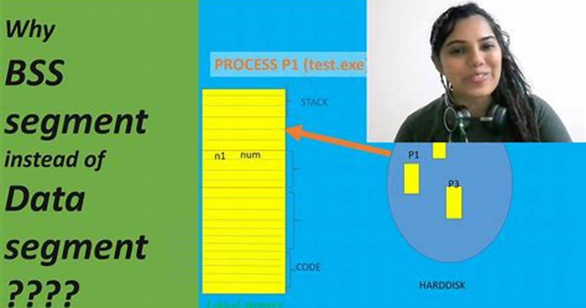 Why Bss and Data Segment Separate?