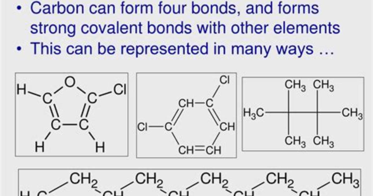Why Carbon Forms Many Compounds?