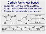 Why Carbon Forms Many Compounds?