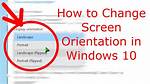 Why Change Screen Orientation?
