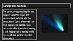 Why Comets Have Tails?