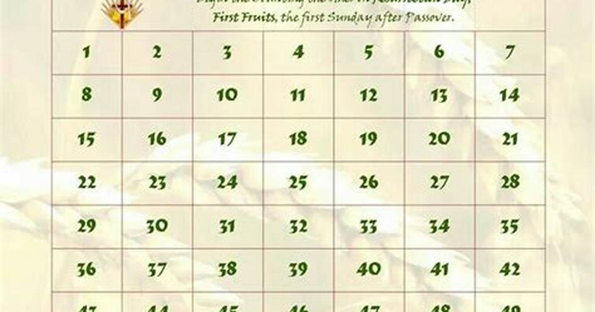 Why Count the Omer?