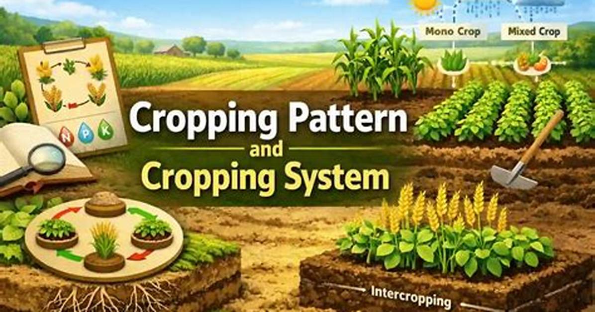 Why Cropping Pattern Differ?