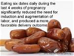 Why Dates Induce Labor?