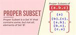 Why Differentiate Between Subset and Proper Subset
