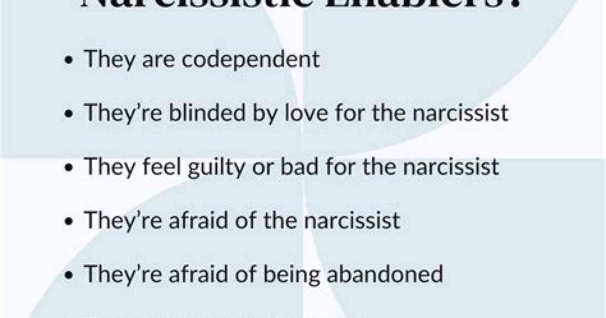 Why Do Enablers Enable?