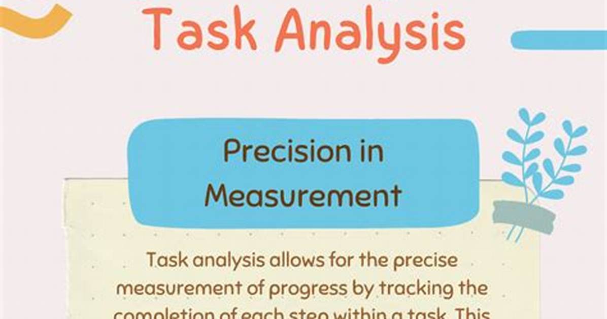 Why Do Ergonomists Use Task Analysis?
