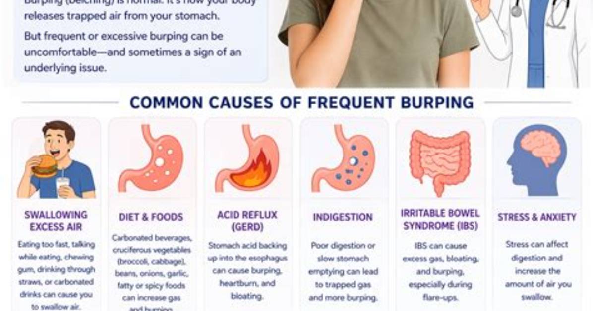 Why Do I Never Burp?