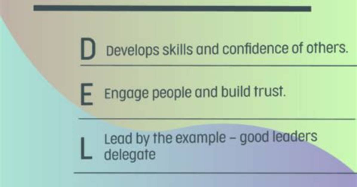 Why Do Leaders Delegate