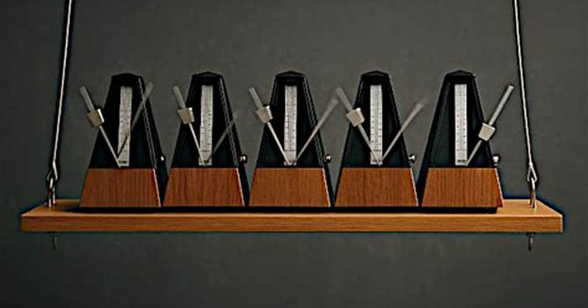 Why Do Metronomes Synchronize?