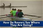 Why Do Rowers Row Backwards?