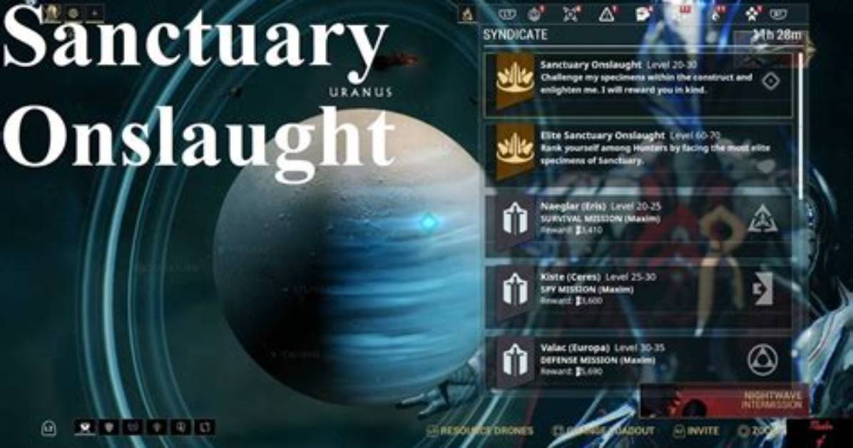 Why Do Sanctuary Onslaught?