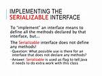 Why Do We Implement Serializable?