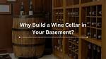 Why Do You Cellar Wine