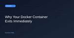 Why Docker Container Exits Immediately