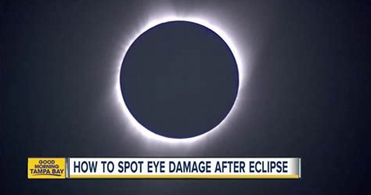 Why Does a Solar Eclipse Damage Your Eyes?