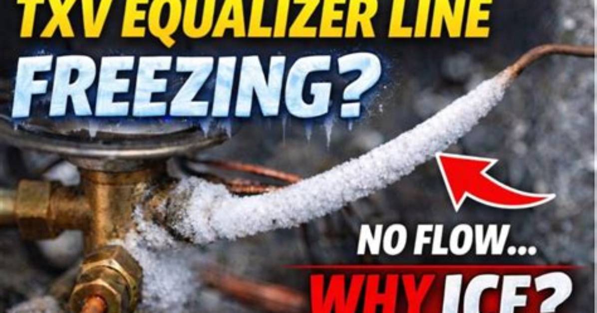 Why Does a Txv Icing Up