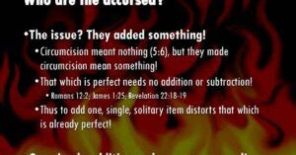 Why Does Accursed Mean?