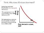 Why Does Ad Slope Downwards?