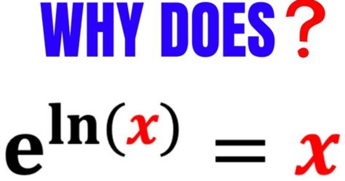 Why Does $Ce^x = E^{X + \Ln(C)}$?