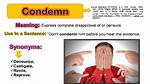 Why Does Condemning Mean?