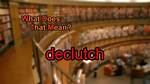 Why Does Declutch Mean?