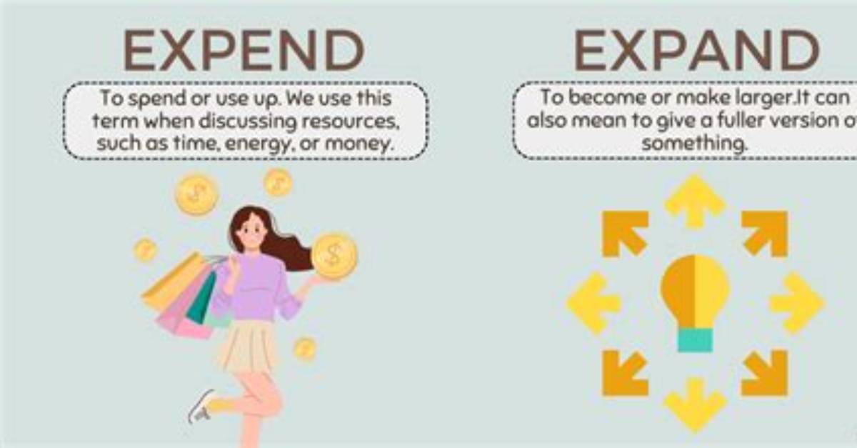 Why Does Expend Mean?