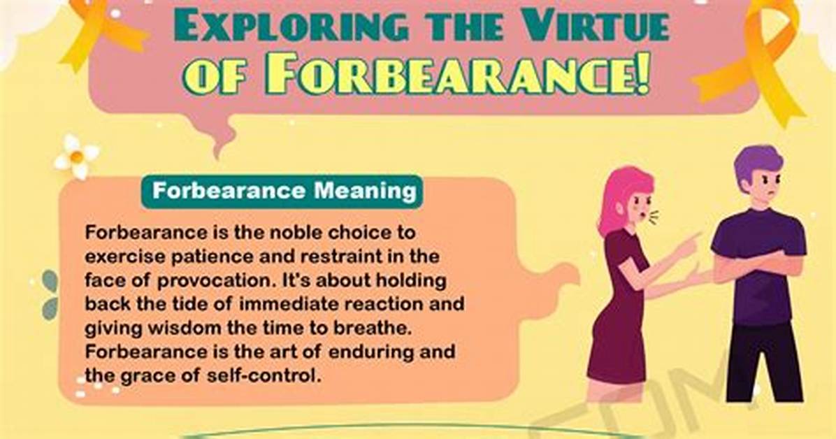 Why Does Forbearance Mean?