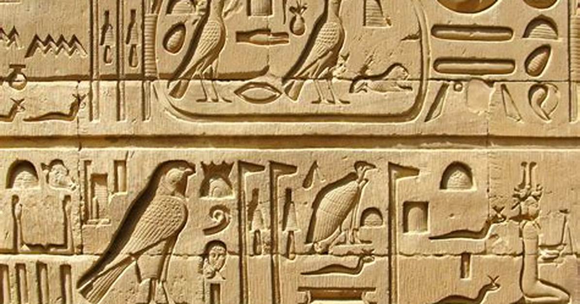 Why Does Hieroglyphic Mean?