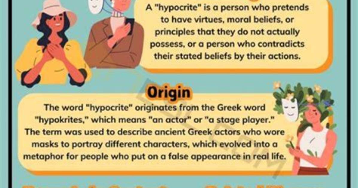 Why Does Hypocrite Mean?